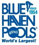 Logo for BLUE HAVEN POOLS