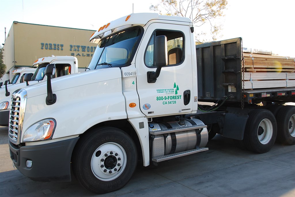 Forest Plywood Truck