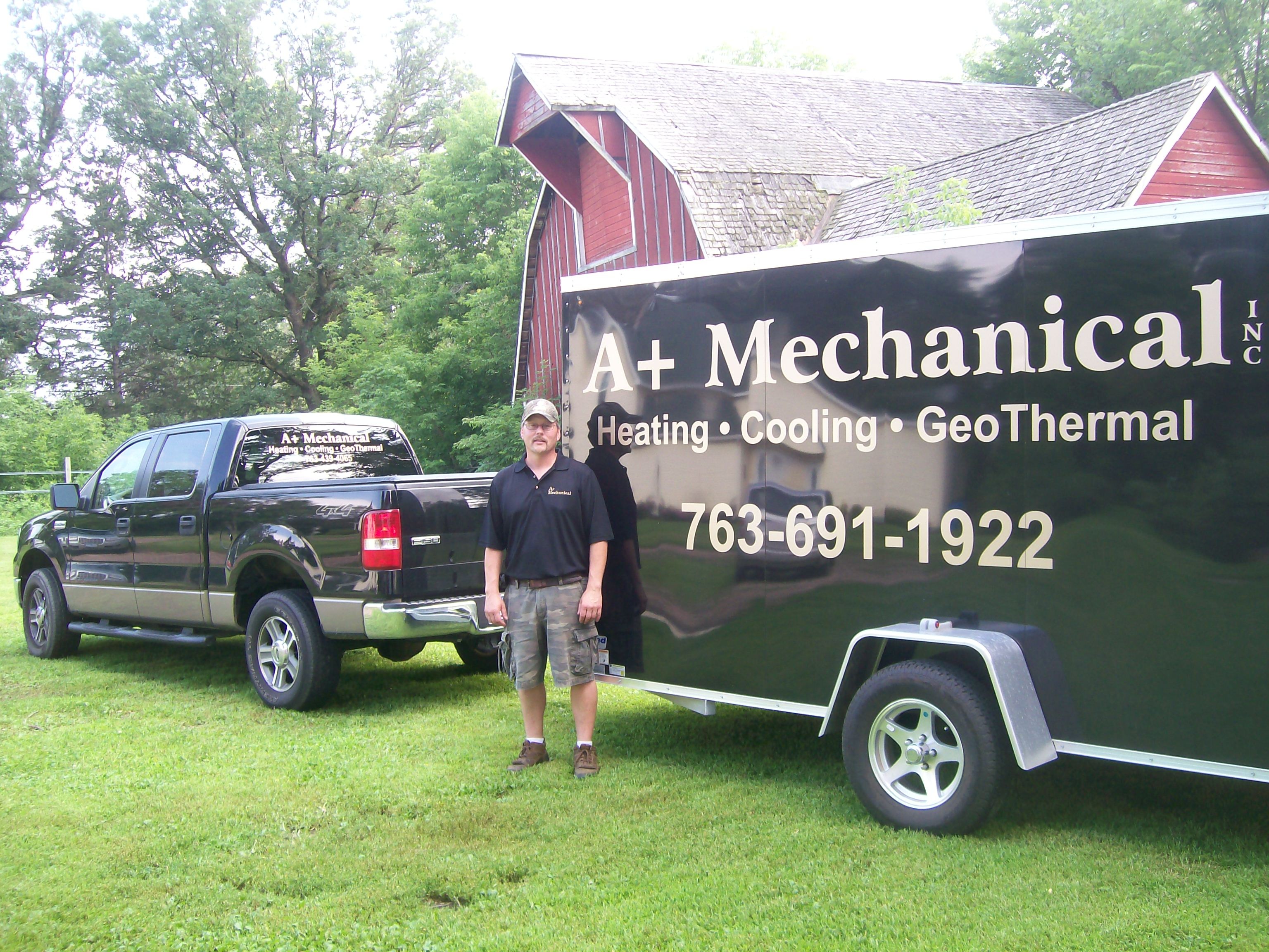 A+ Mechanical Inc logo
