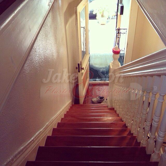 Plastered Stairwell