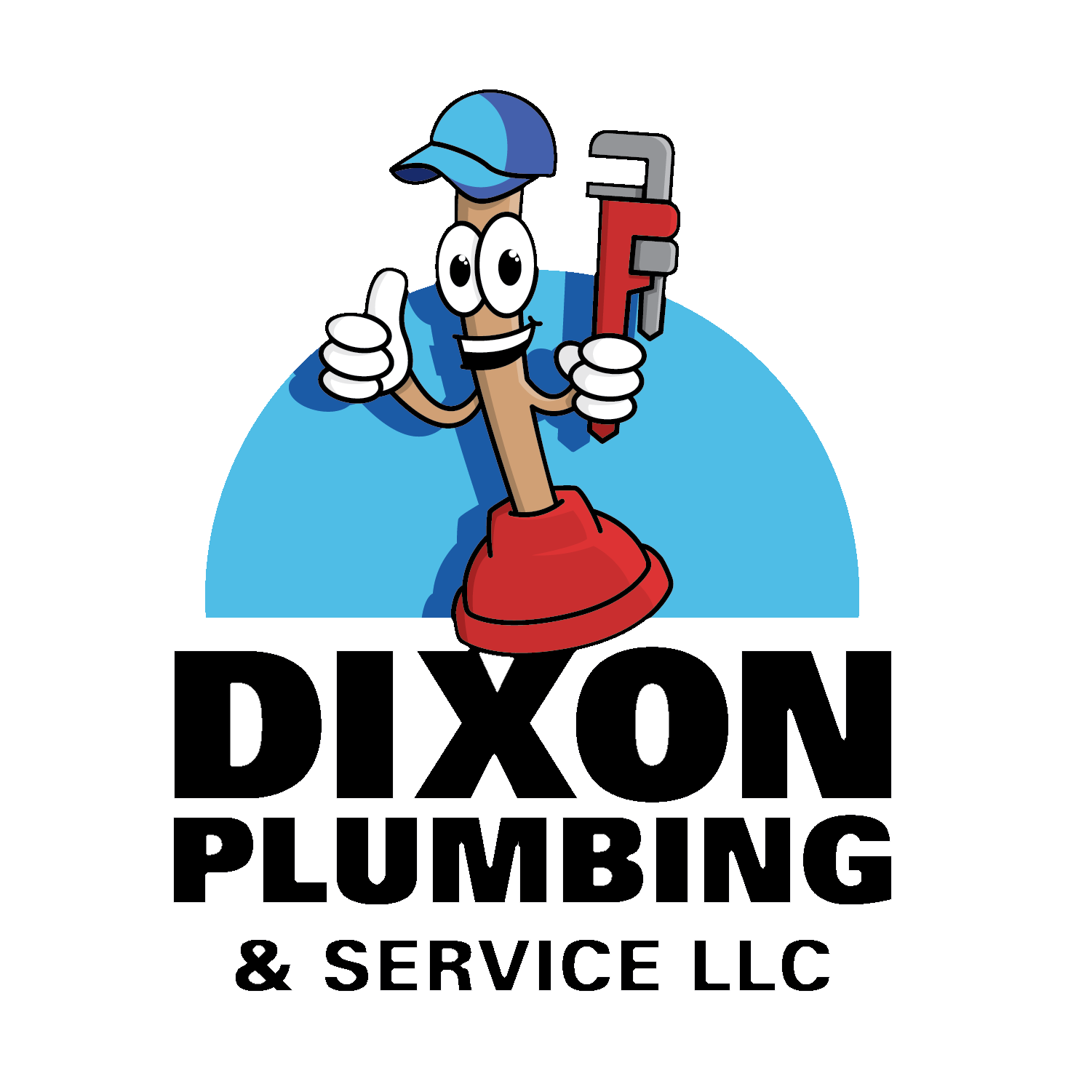 Logo for Dixon Plumbing and Service 