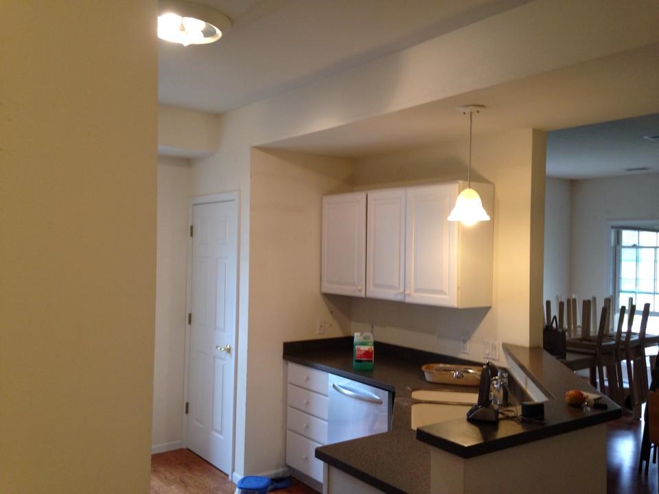 Kitchen before