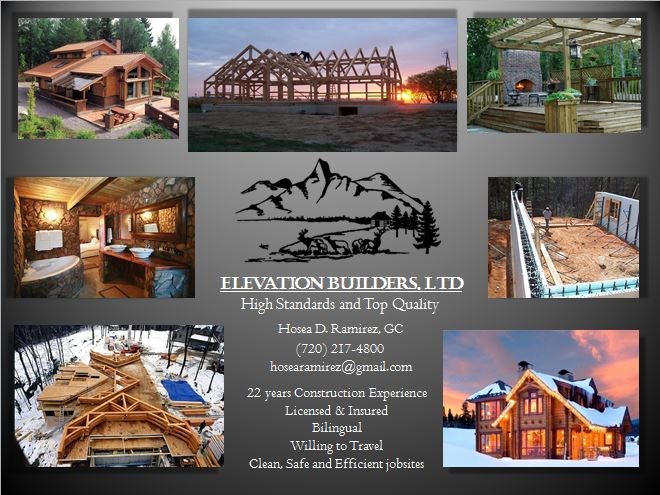 ELEVATION BUILDERS LLC logo