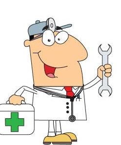 Logo for The Mow Doctor
