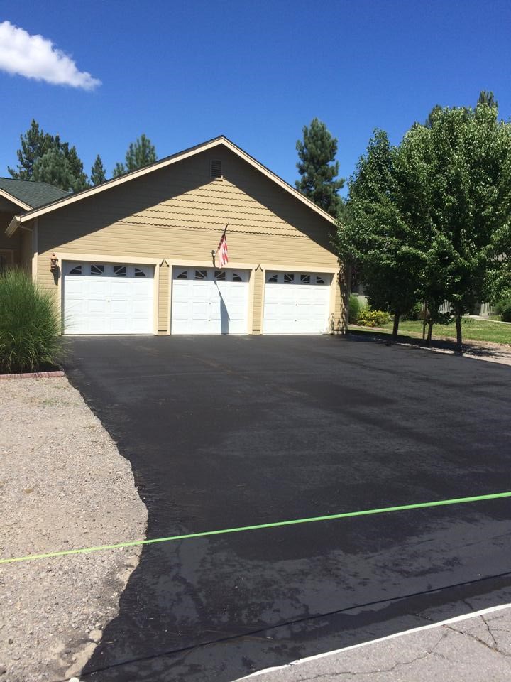 AJ's Driveway Maintenance logo