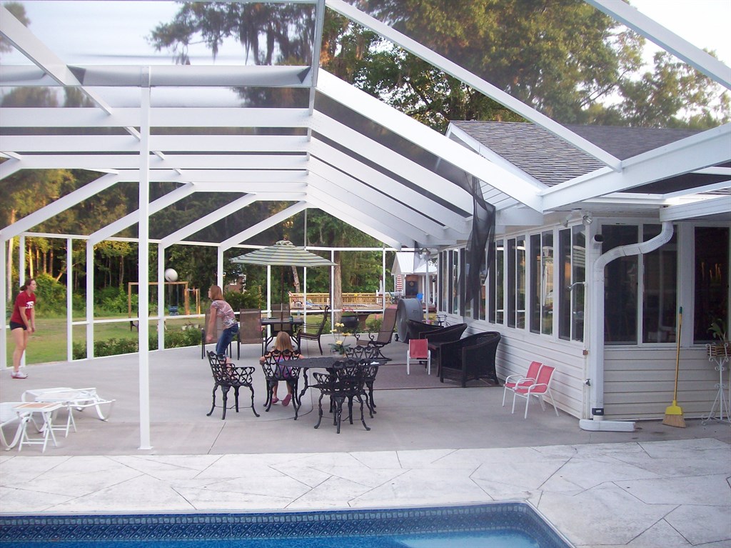 pool enclousure