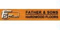 Logo for FATHER AND SONS HARDWOOD FLOORS