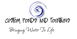 Custom Ponds and Fountains logo