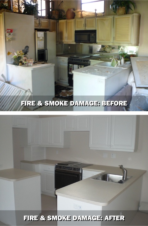 Fire & smoke damage 