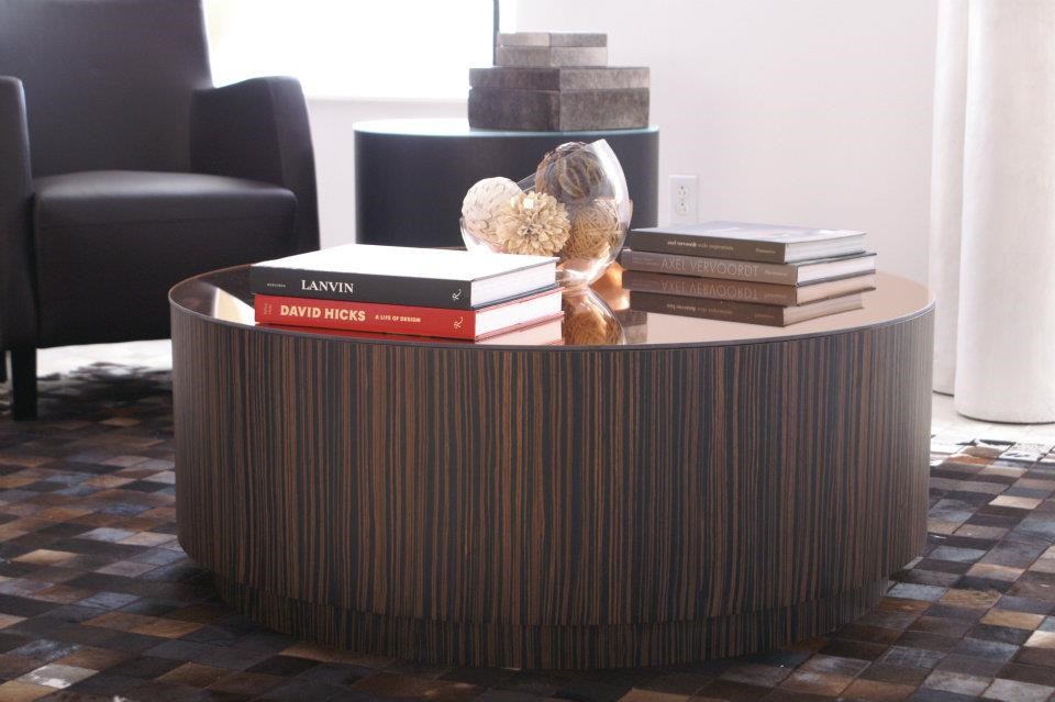 Custom Veneer coffee table