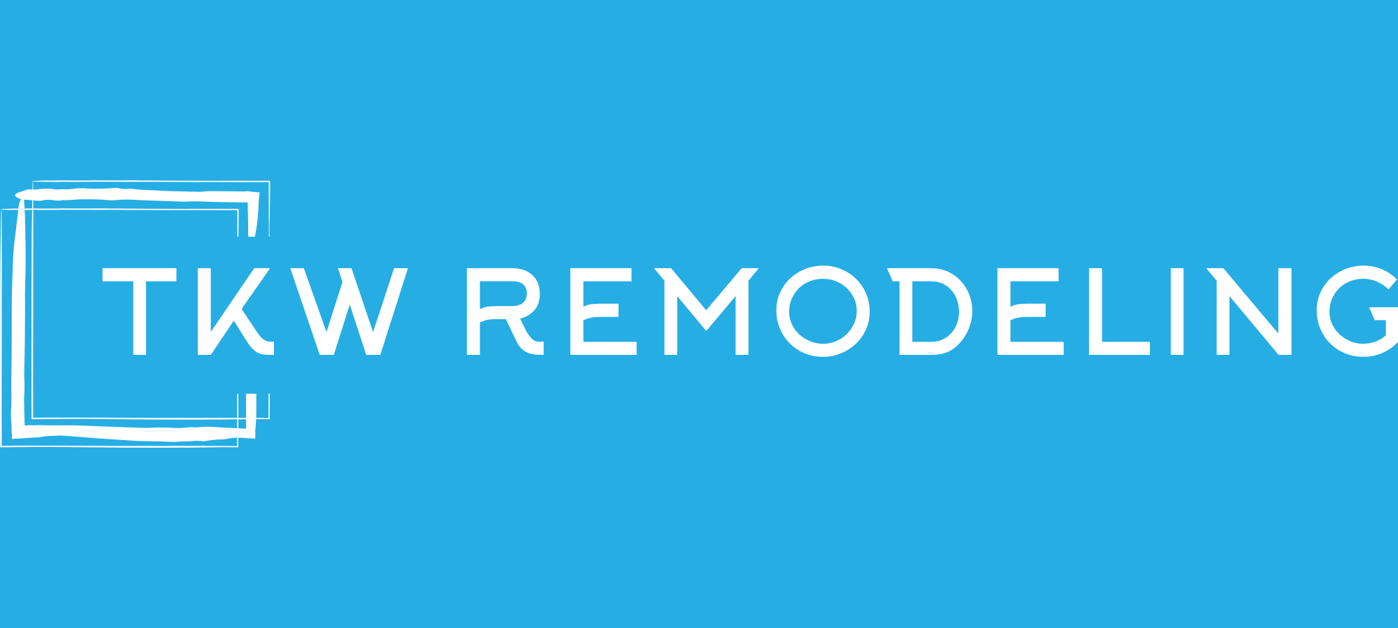 Logo for TKW Remodeling