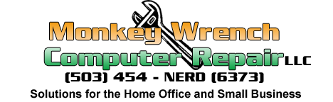 Monkey Wrench Computer Repair logo