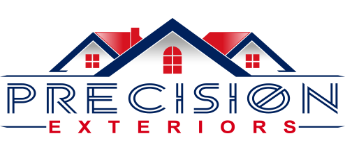 Precision Exteriors Roofing Siding and Gutter logo
