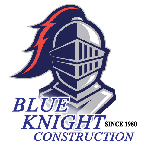 Wood Pergolas/Patio Covers OC With Blue Knight Construction logo