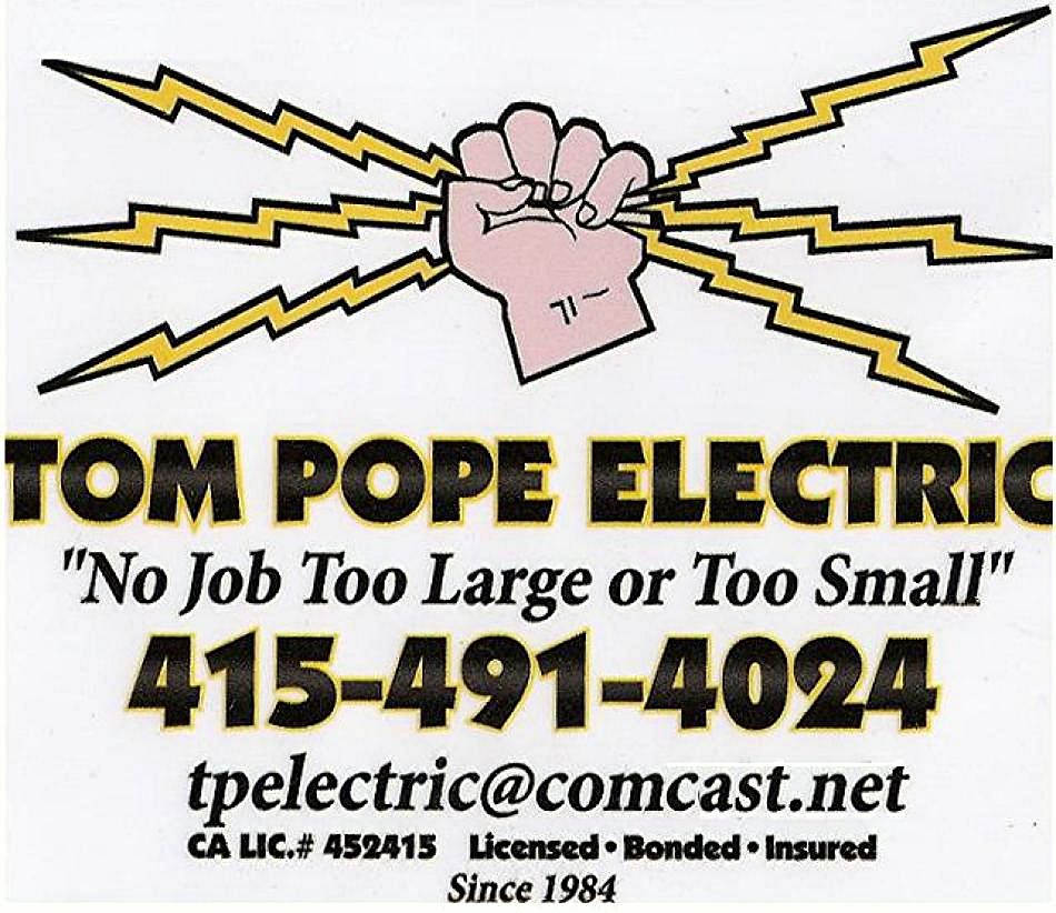 Logo for Tom Pope Electric