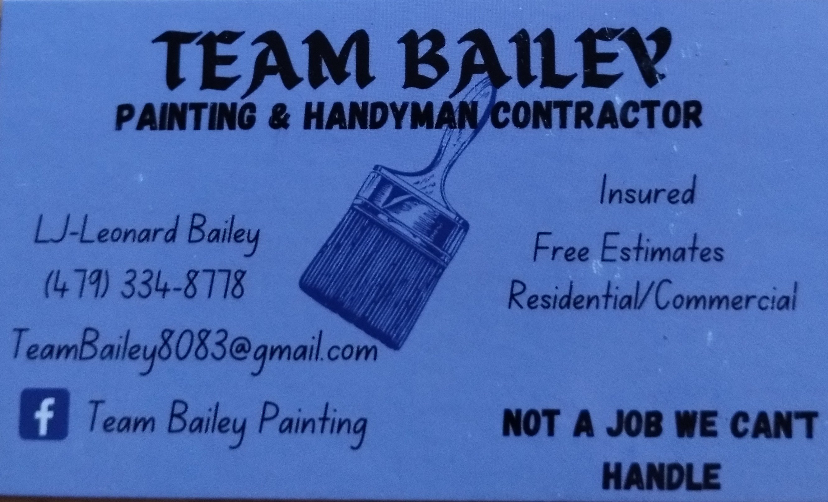 Avatar for Team Bailey painting and handyman