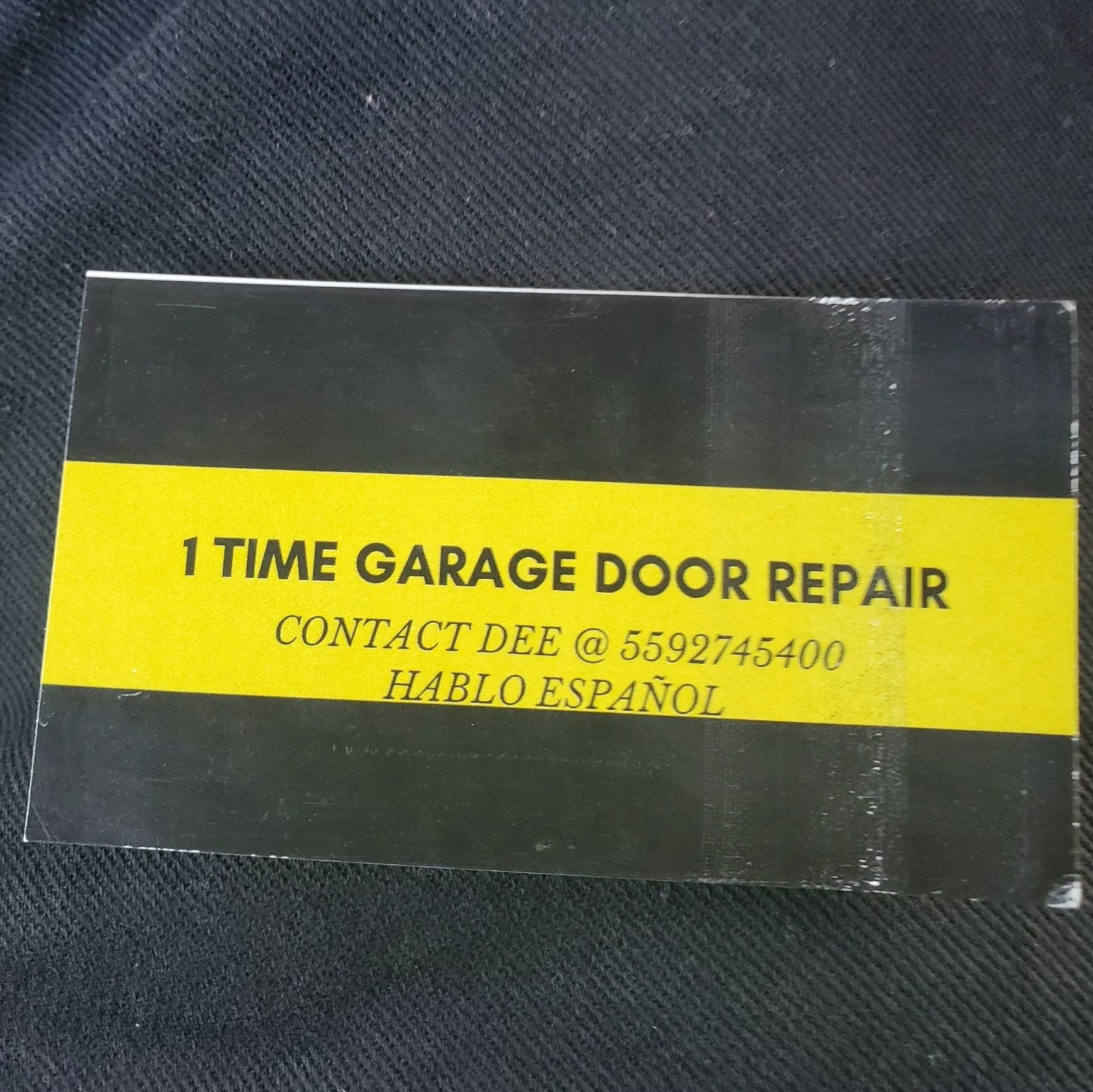 Avatar for One time garage door repair
