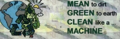 MEAN GREEN CLEAN MACHINE logo