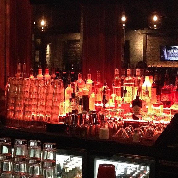 LED Liquor Shelves