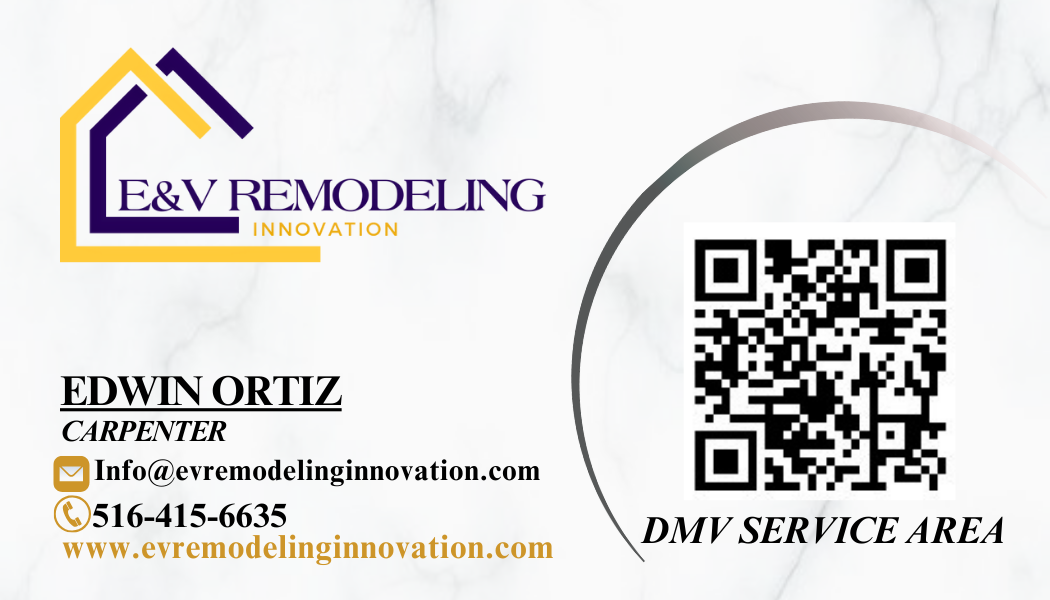 E&V remodeling innovation logo