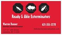 Ready & Able Exterminators logo