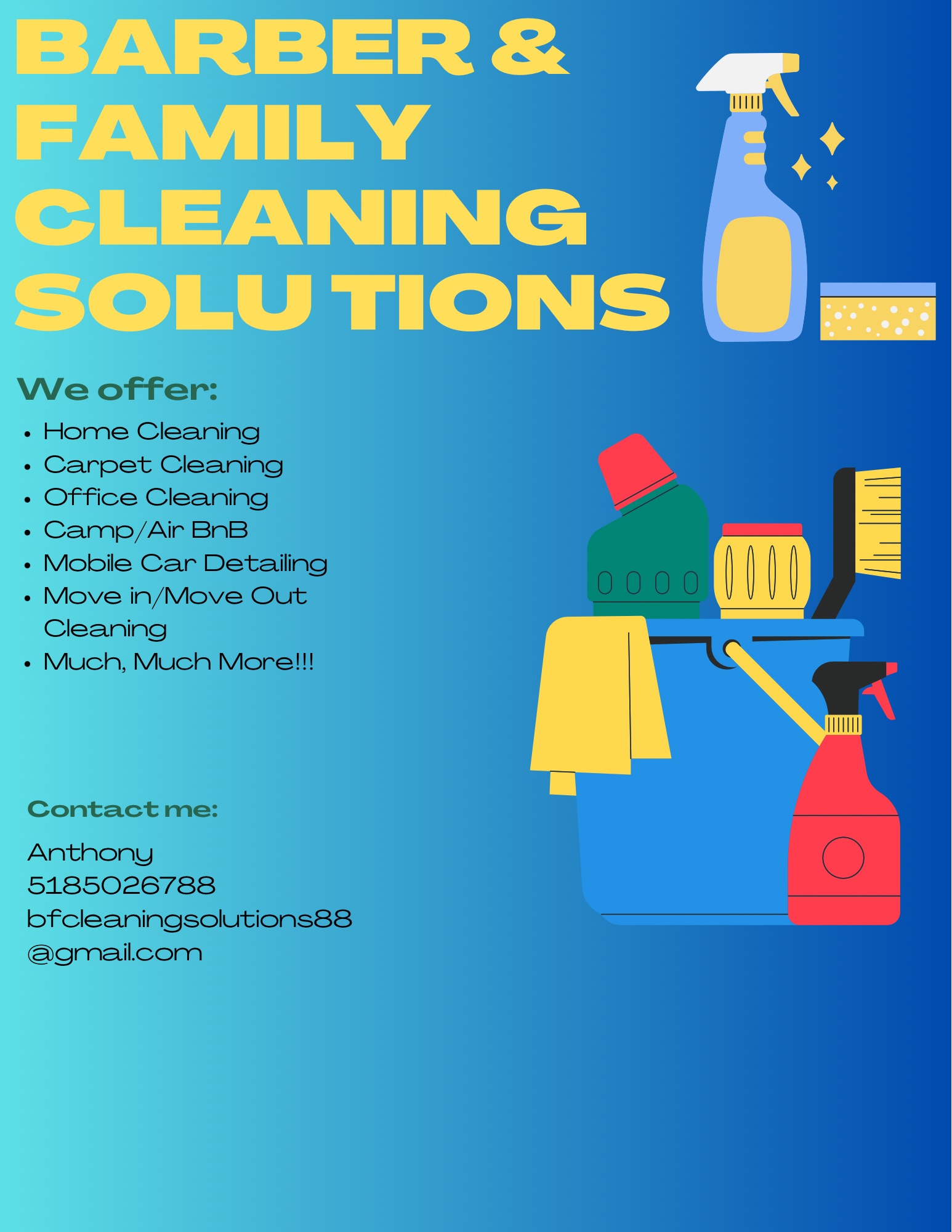 Avatar for Barber & Family Cleaning Solutions
