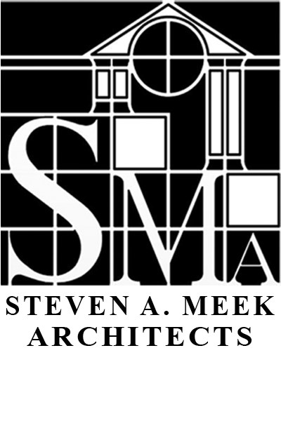 STEVEN A MEEK ARCHITECTS logo