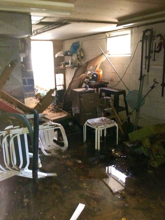 Before clean up