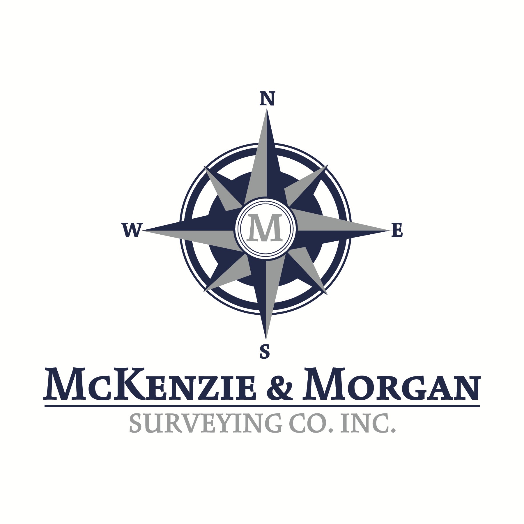 Logo for McKenzie & Morgan Surveying Co Inc