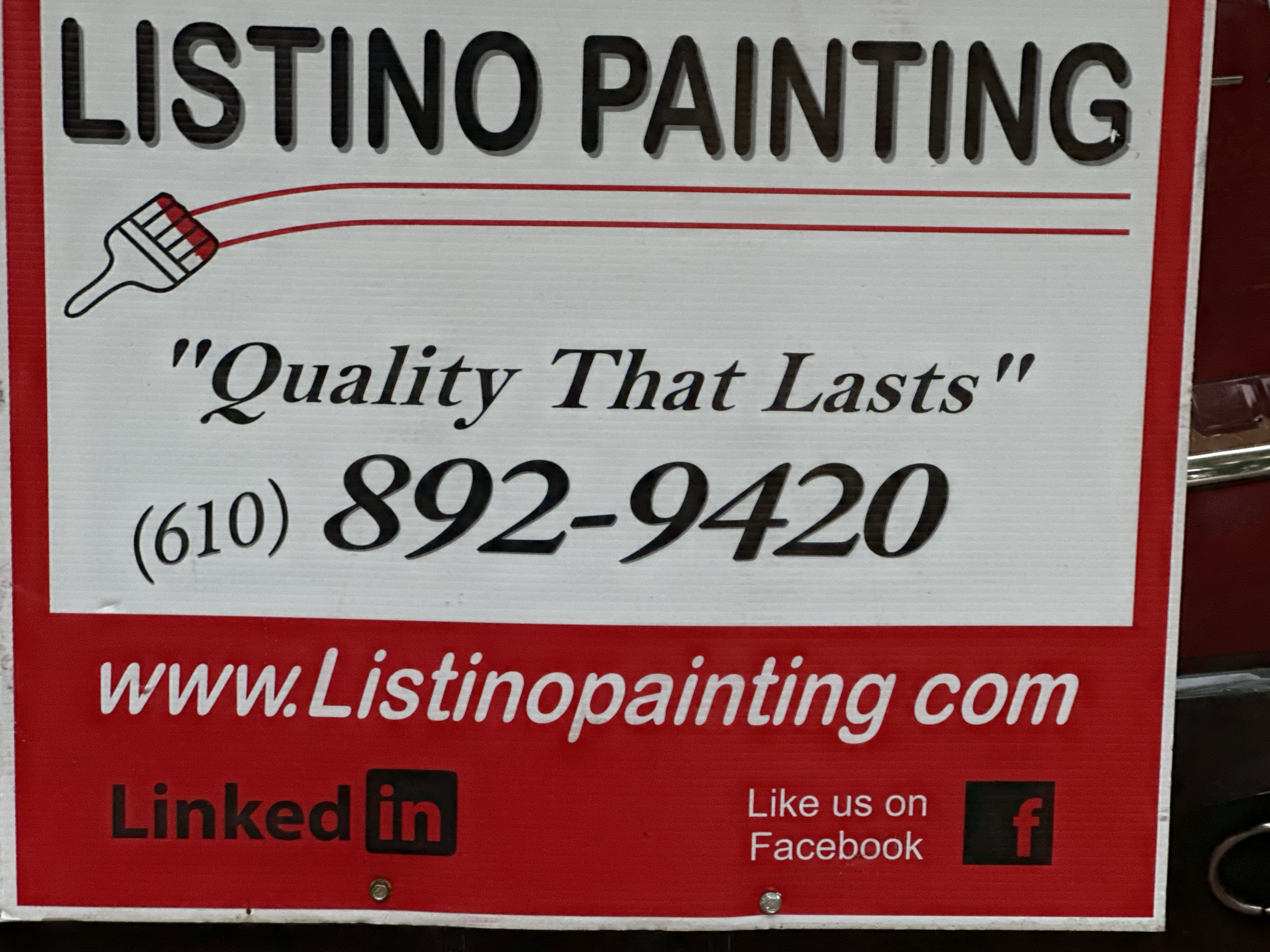 Logo for Listino Painting Company