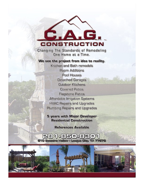 Logo for CAG Construction
