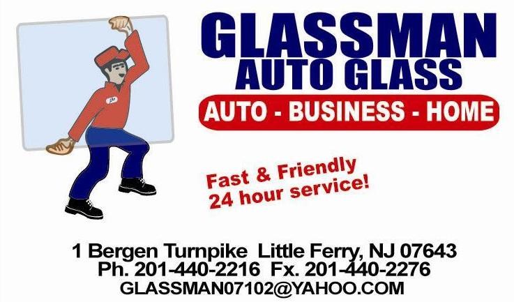 GLASSMAN AUTO GLASS logo
