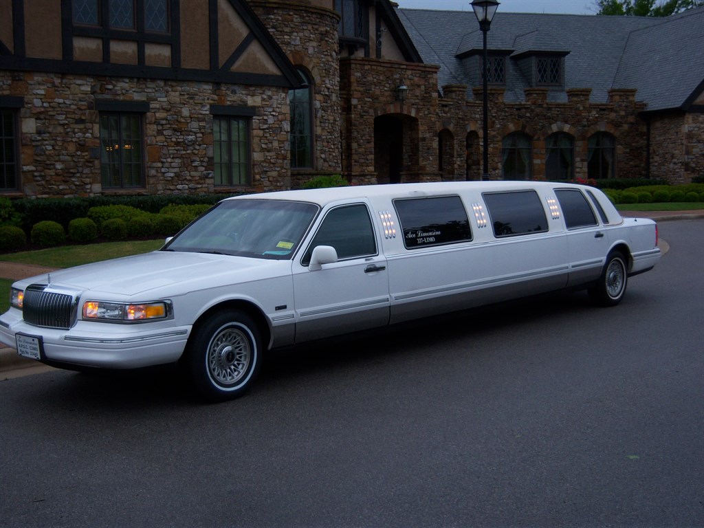 Stretched Lincoln Town Car