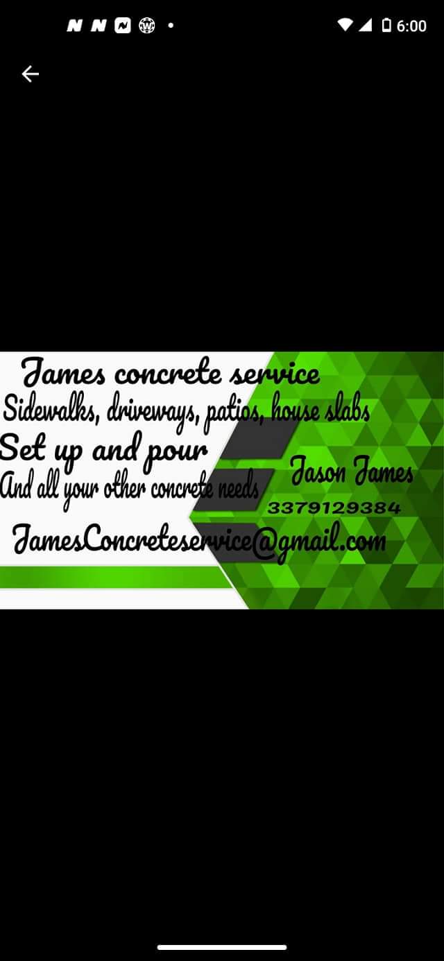 Avatar for James concrete service LLC