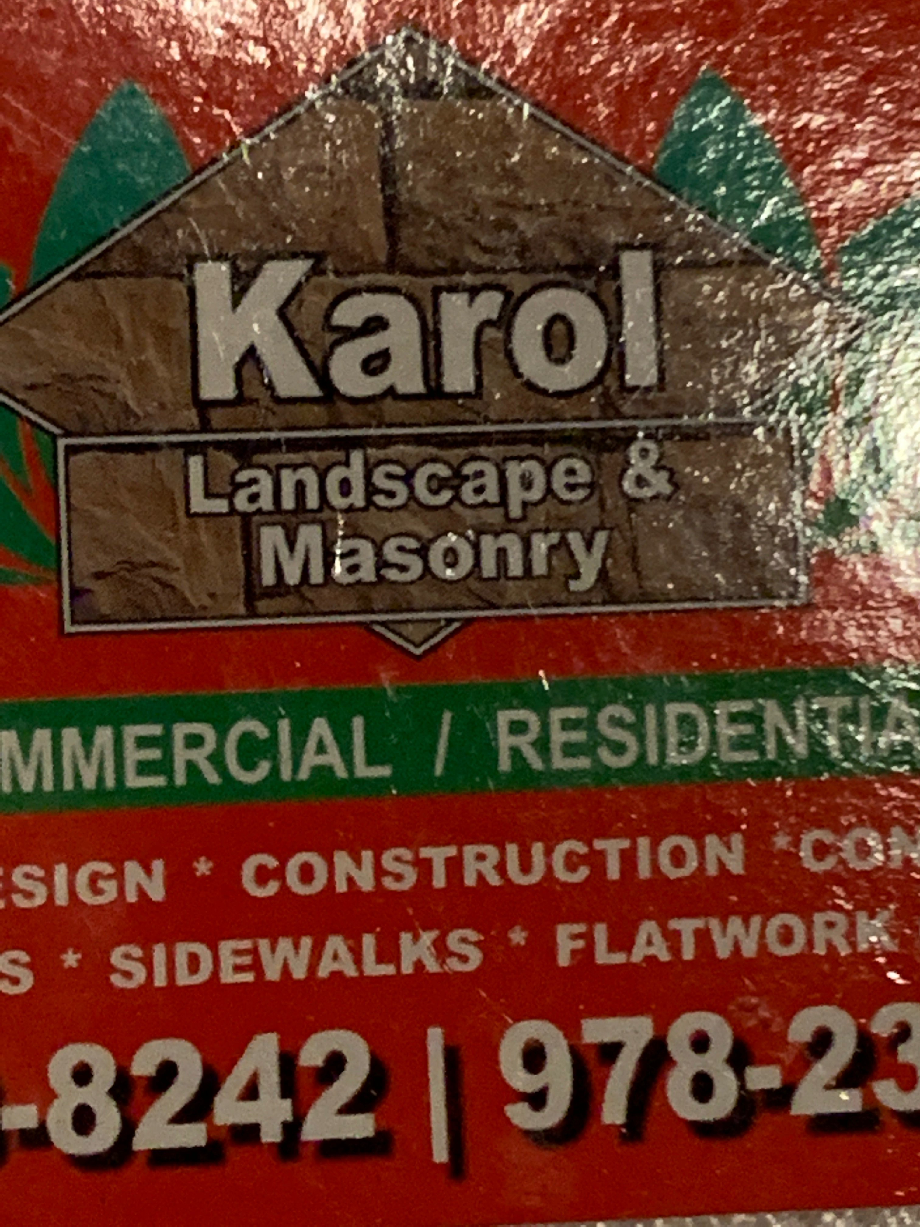 Avatar for Karol landscaping masonry e concrete