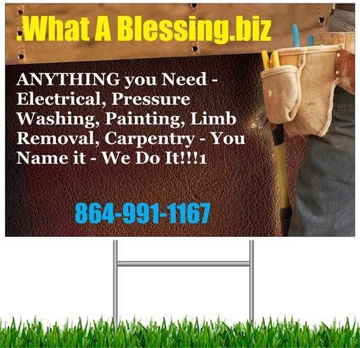 What A Blessing logo