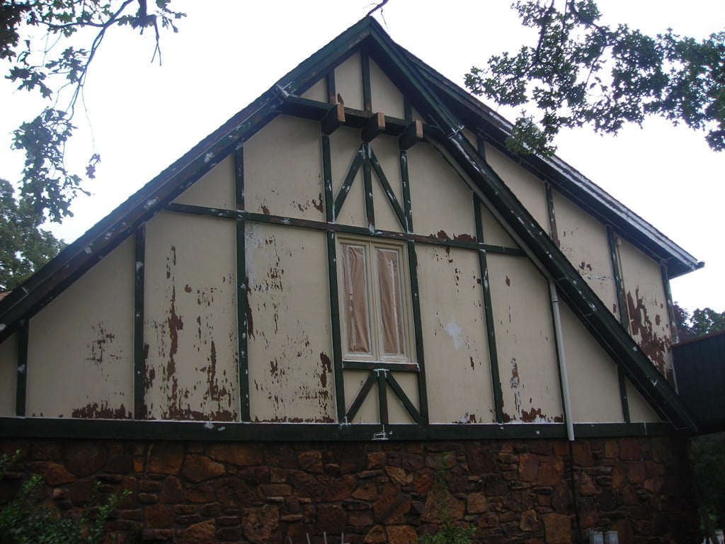 Before of an exterior repaint