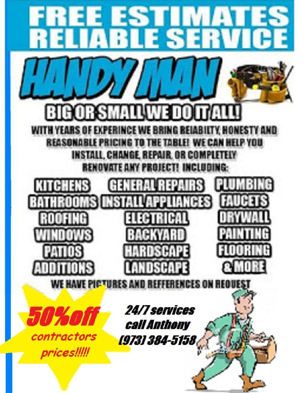 Avatar for J&M Home Improvement and Handyman Services