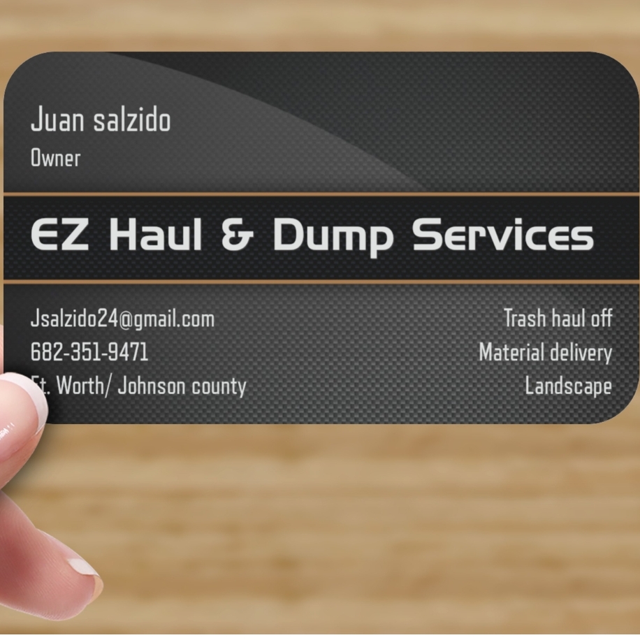 Logo for EZ HAUL & DUMP SERVICES