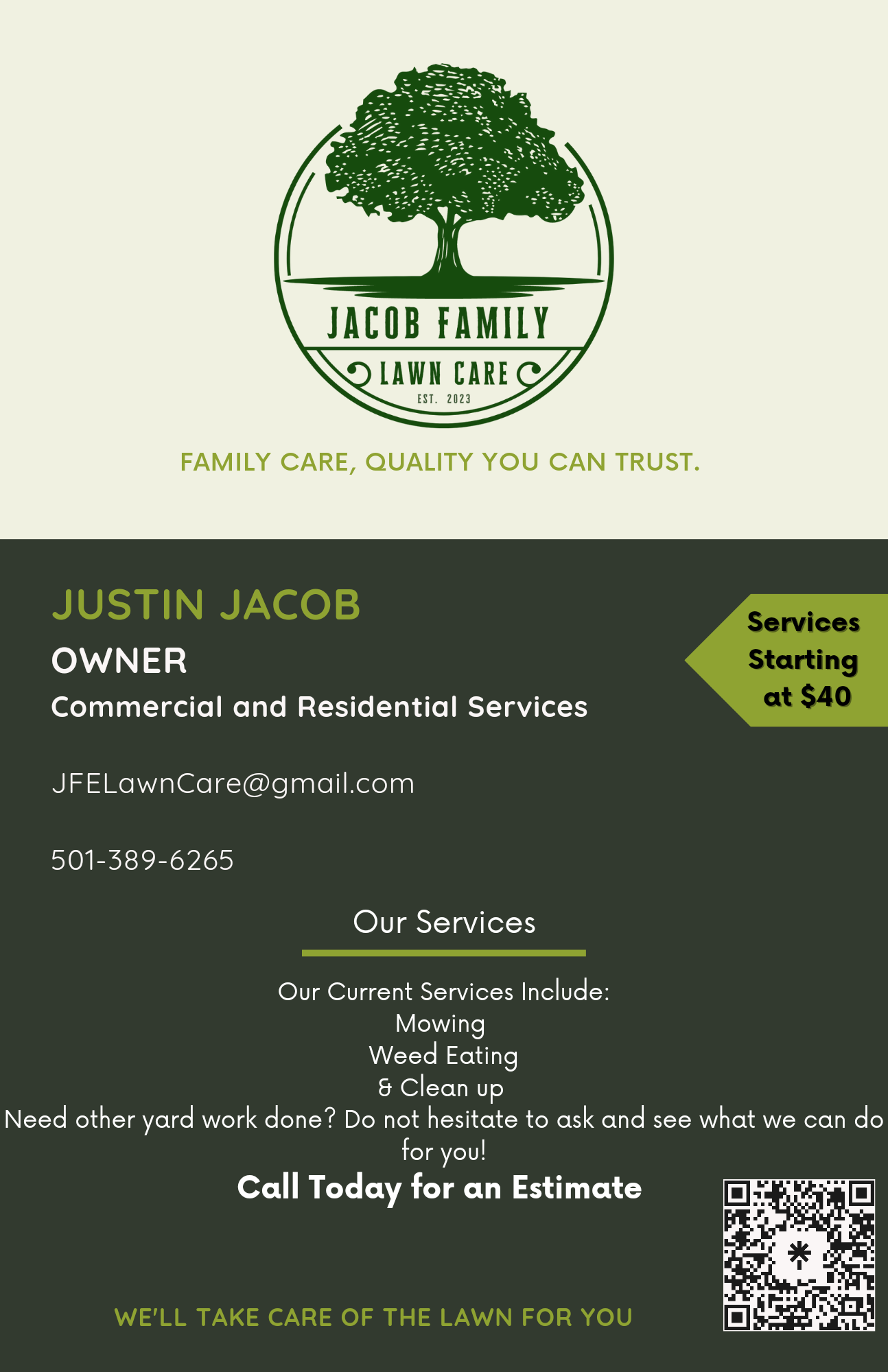 Avatar for Jacob Family Lawn Care 