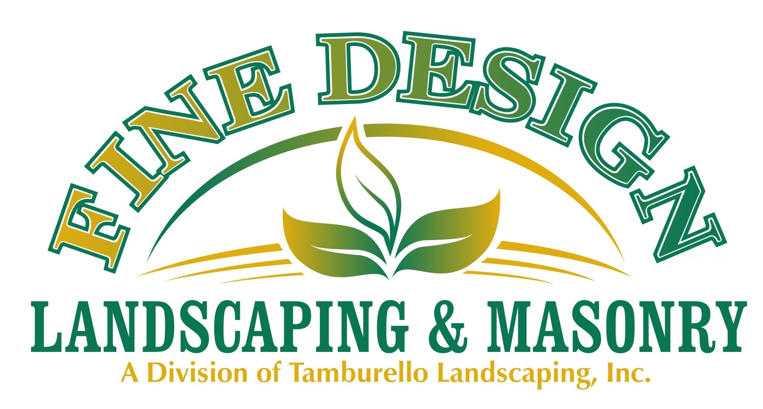 Logo for FINE DESIGN LANDSCAPING & MASONRY