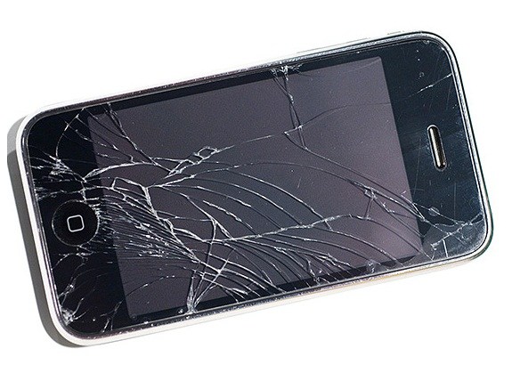 Cracked iPhone