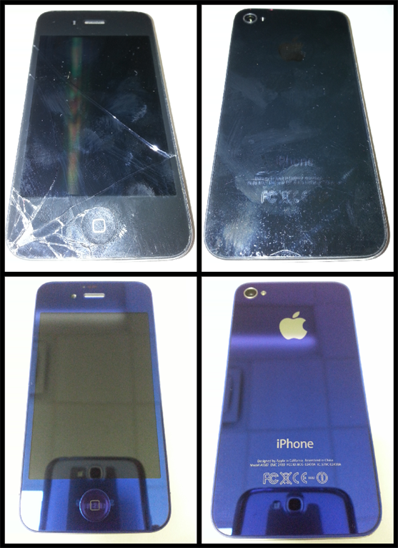 iPhone 4S customization.