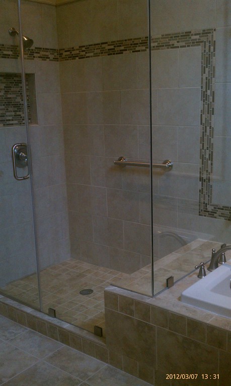 custom shower