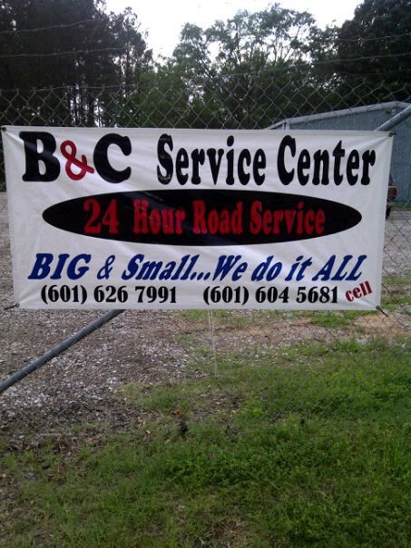 B&C Service center, Towing and Truck n Trailer logo