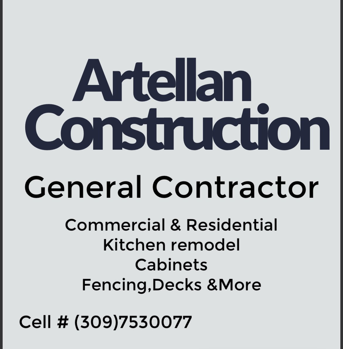 Avatar for Artellan Construction