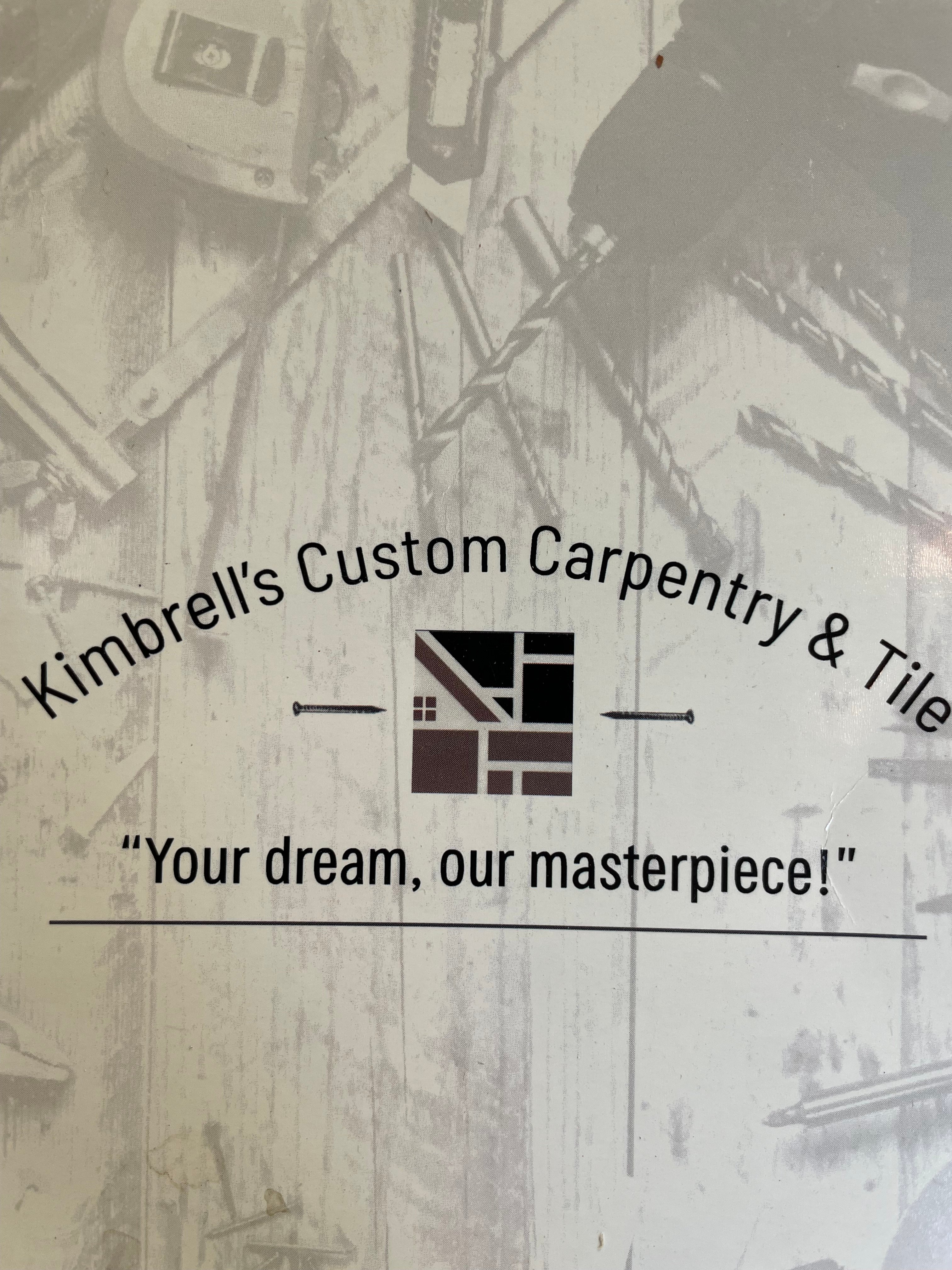 Avatar for Kimbrell’s custom carpentry $ Tile
