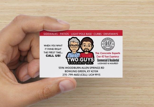 2 Guys Concrete Inc. logo