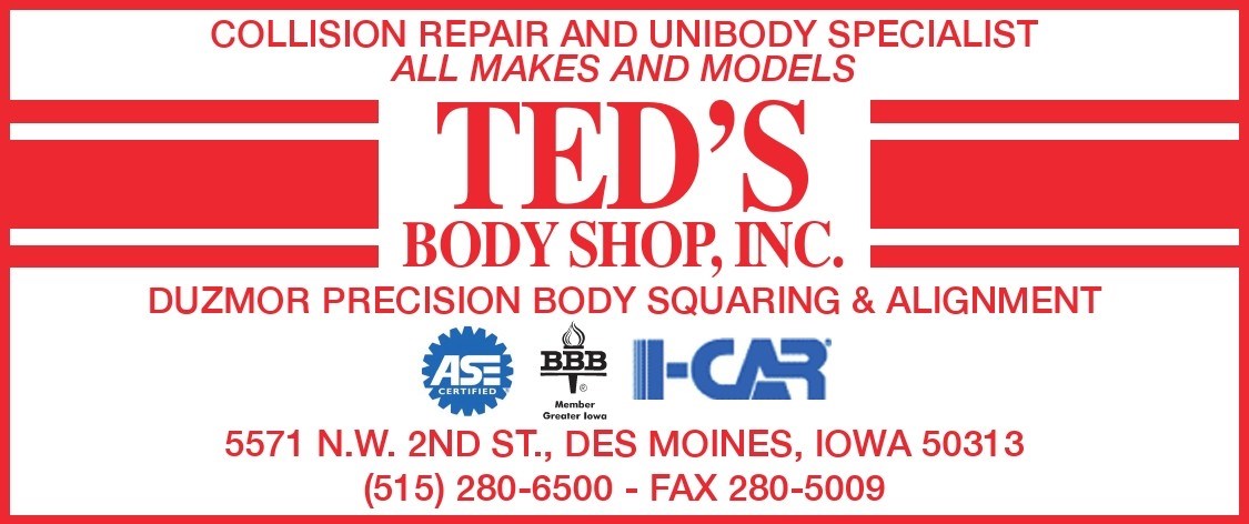 Logo for Ted's Body Shop, Inc