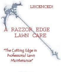 Logo for A Razzor Edge Lawn Care